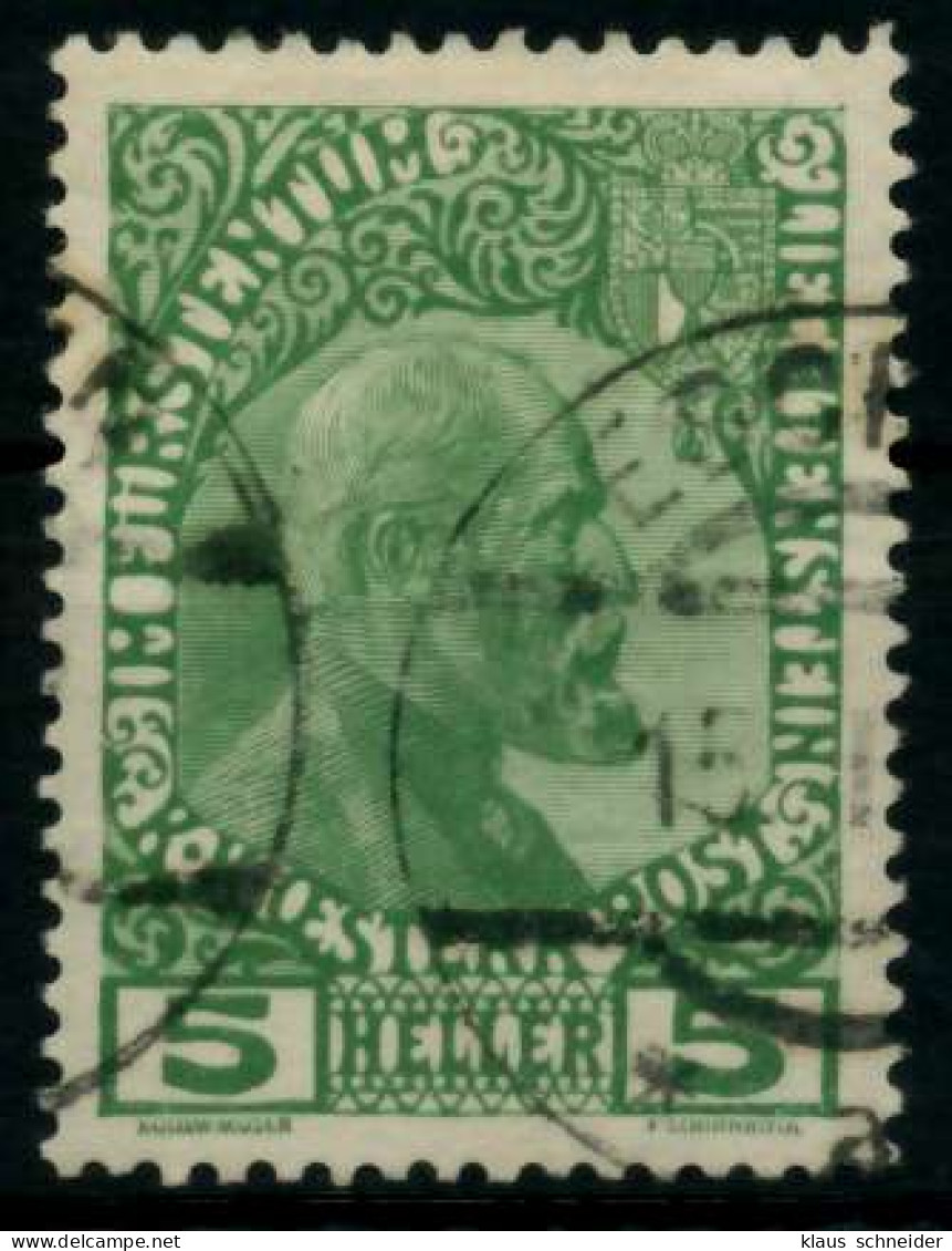 LIECHTENSTEIN 1912 Nr 1y Gestempelt X6F6F12 - Used Stamps