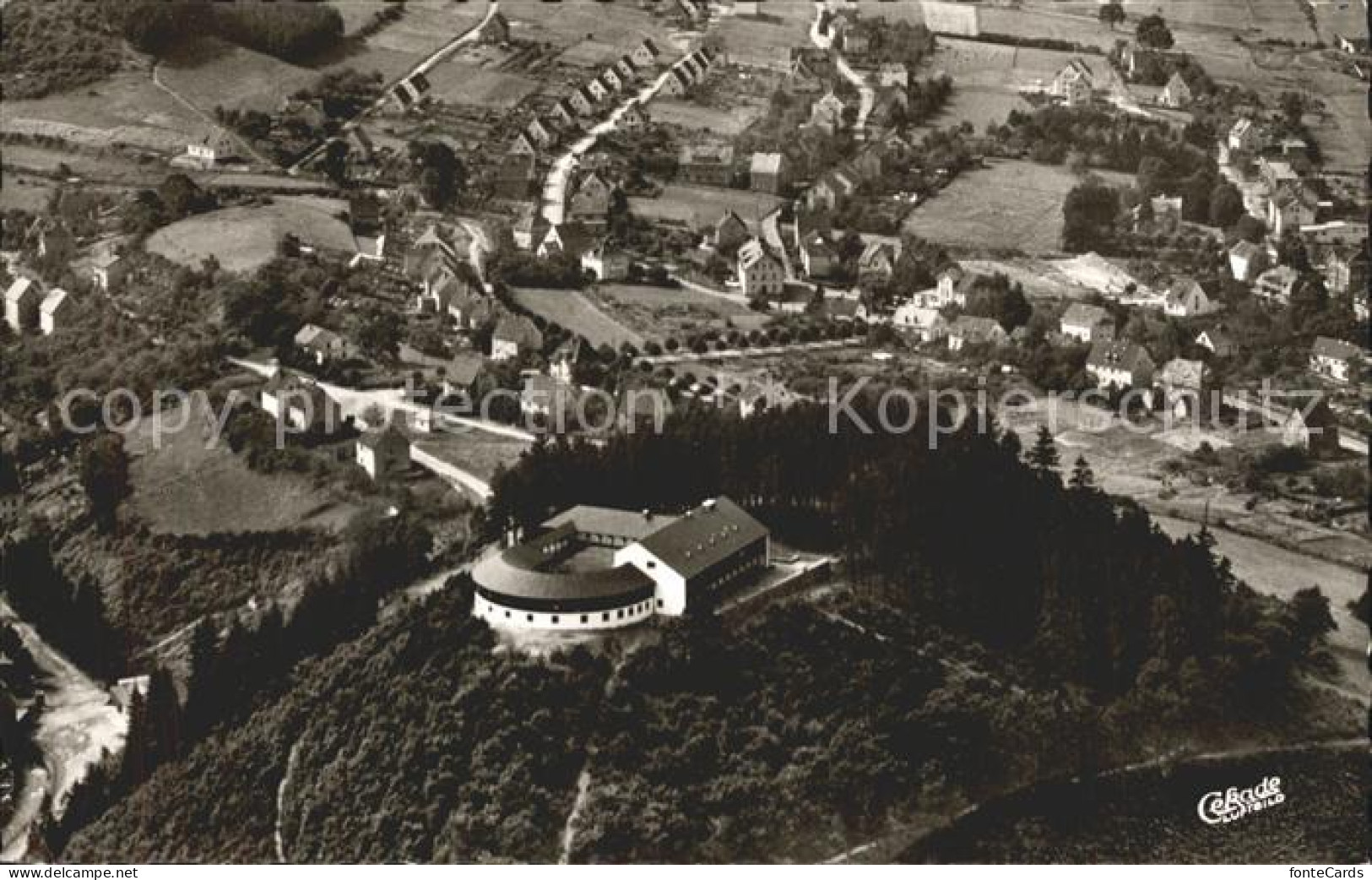 12173997 Plattenberg Kloental Fliegeraufnahme Jugendherberge Plattenberg - Autres & Non Classés