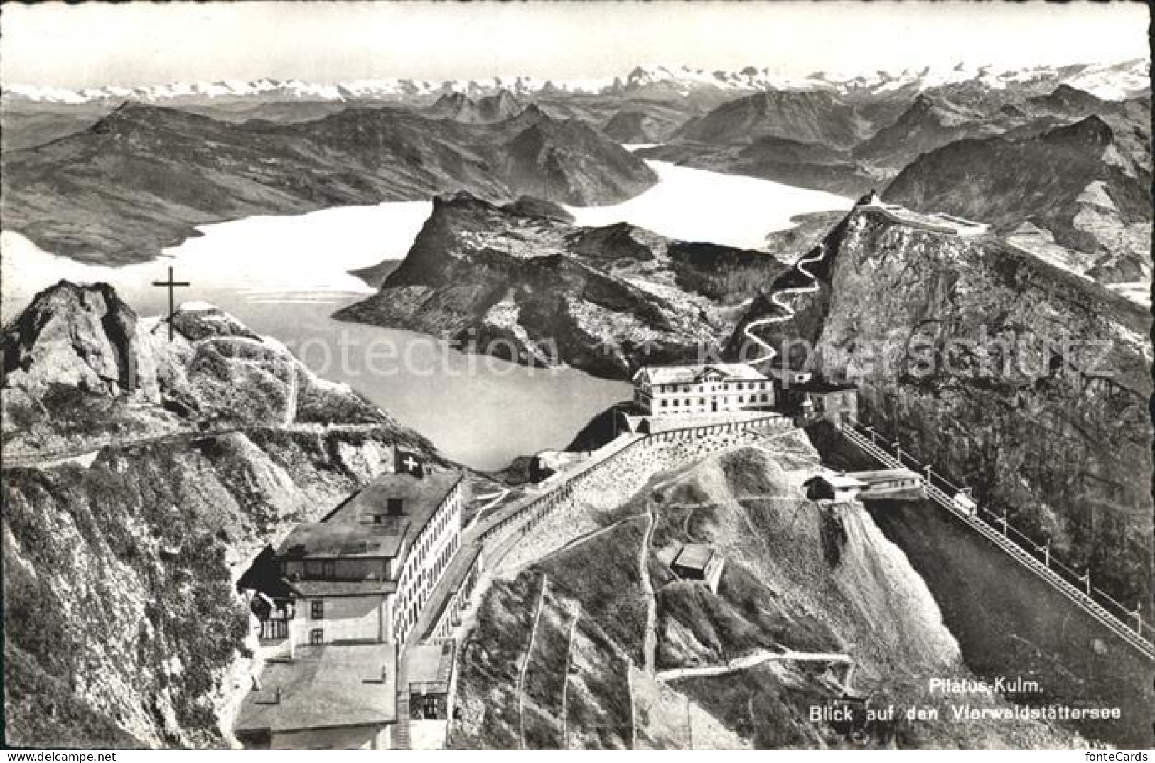 12167297 Pilatus Kulm Panorama Mit Vierwaldstaettersee Pilatus  - Sonstige & Ohne Zuordnung