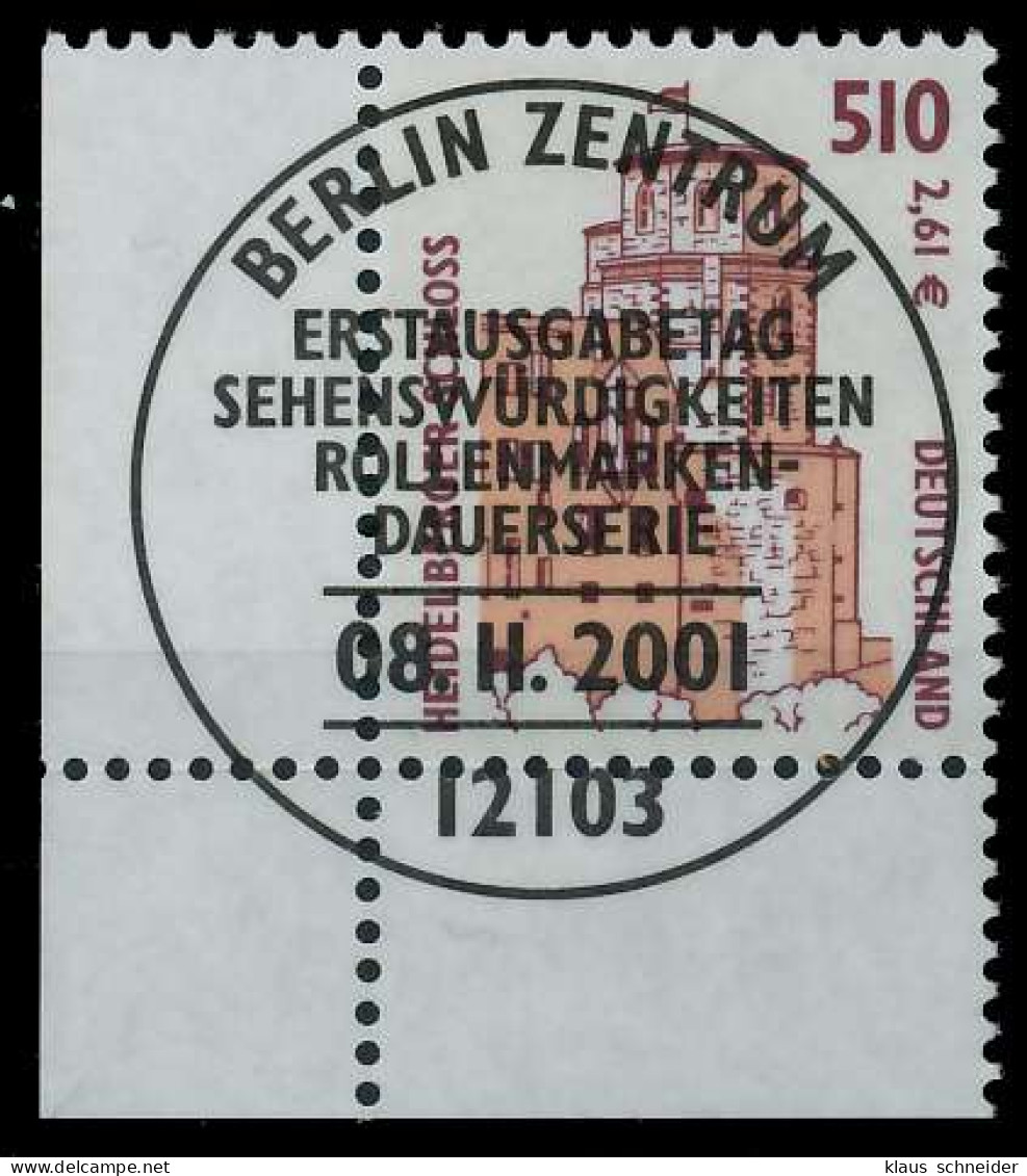 BRD DS SEHENSW Nr 2225 ESST Zentrisch Gestempelt ECKE-ULI X7CF502 - Used Stamps