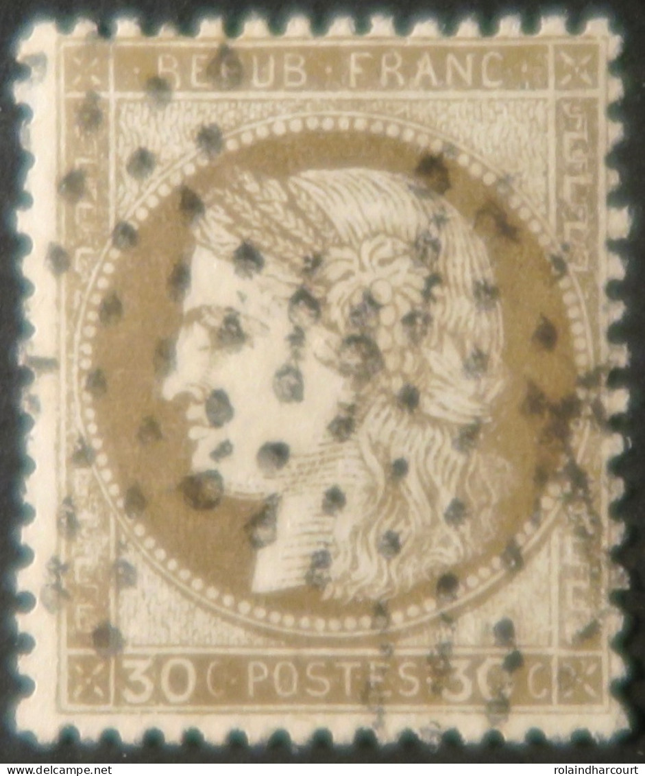 X1224 - FRANCE - CERES N°56 - ETOILE N°1 De PARIS - 1871-1875 Cérès