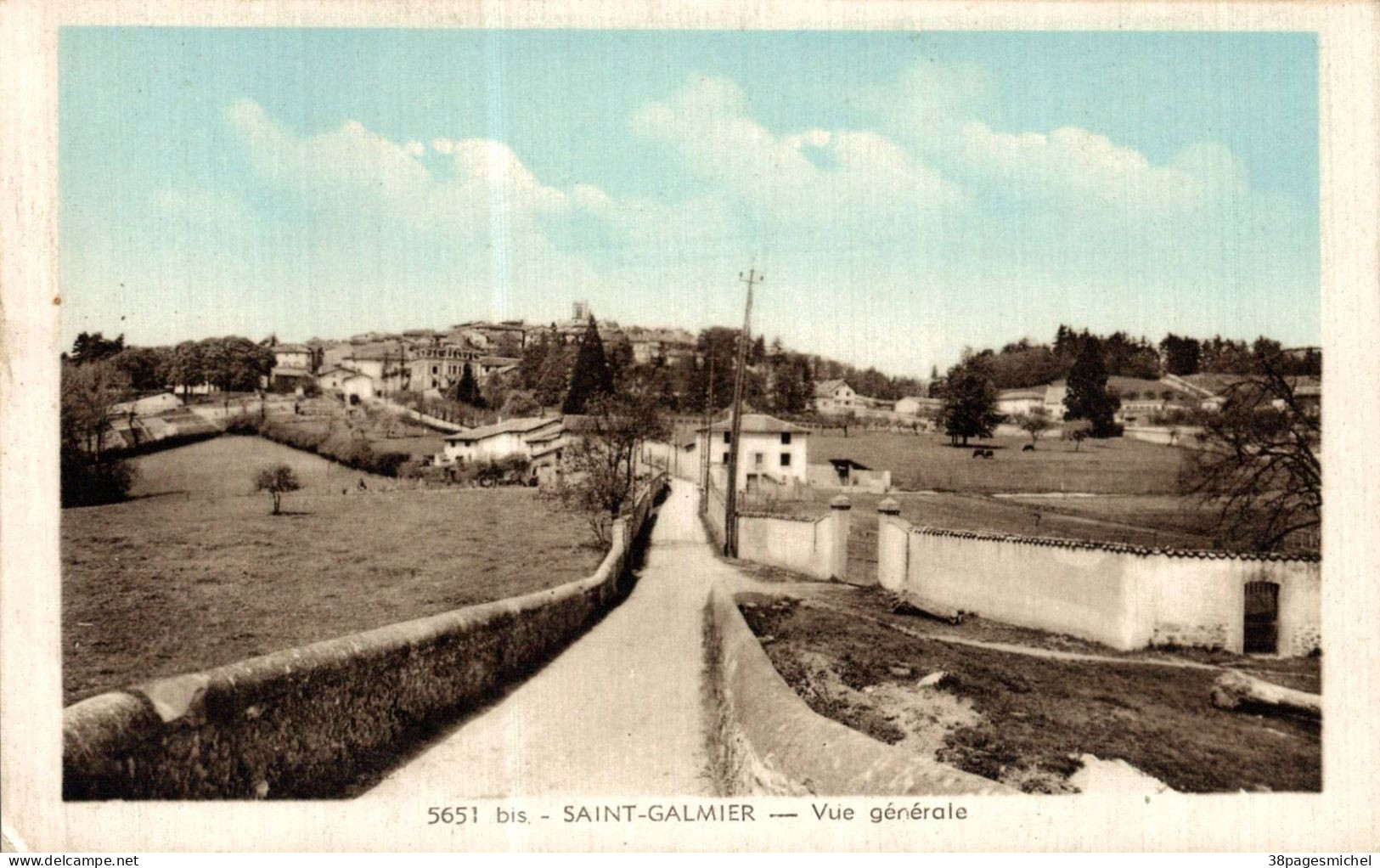 K1405 - SAINT GALMIER - D42 - Lot de 6 Cartes Postales