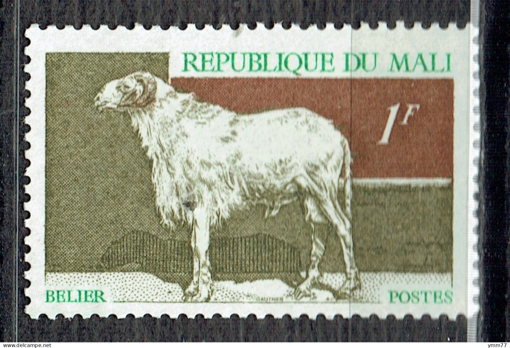 Animaux : Bélier - Mali (1959-...)