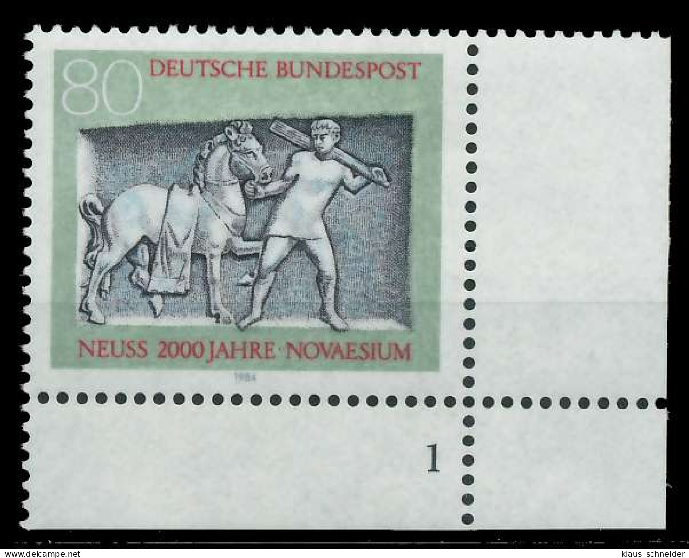 BRD 1984 Nr 1218 Postfrisch FORMNUMMER 1 X822A52 - Unused Stamps