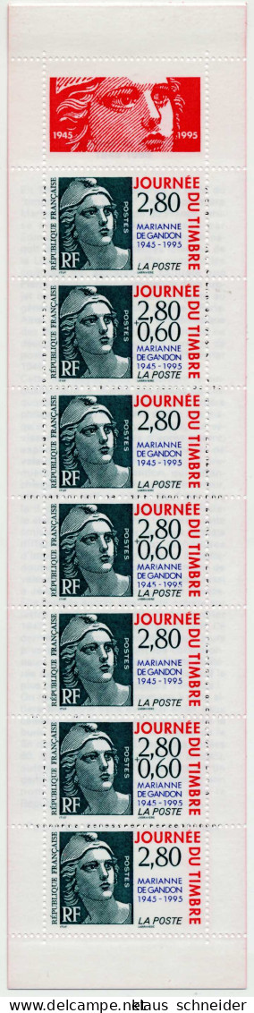 FRANKREICH MARKENHEFTCHEN Nr MH38 3076C-3077C S01A812 - Tag Der Briefmarke