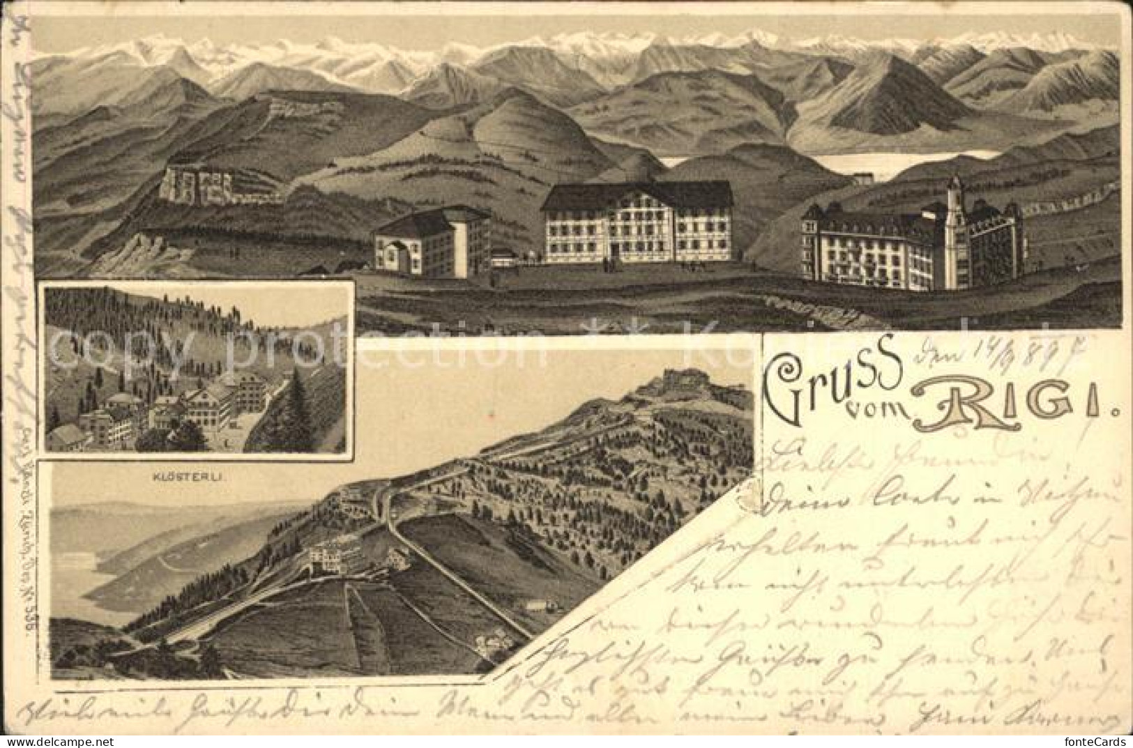 12159957 Rigi Kaltbad Kloesterli Rigi Kaltbad - Andere & Zonder Classificatie