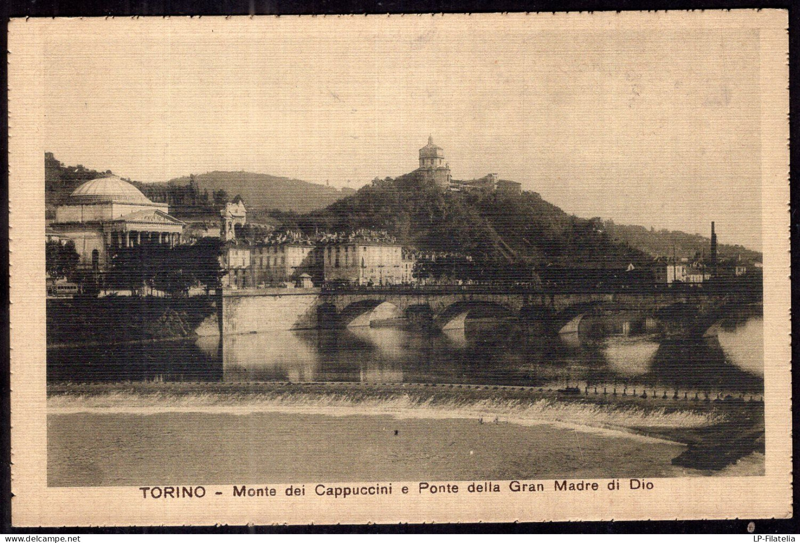 Italy - Torino - Monte Dei Cappuccini E Ponte Della Gran Madre Di Dio - Brücken