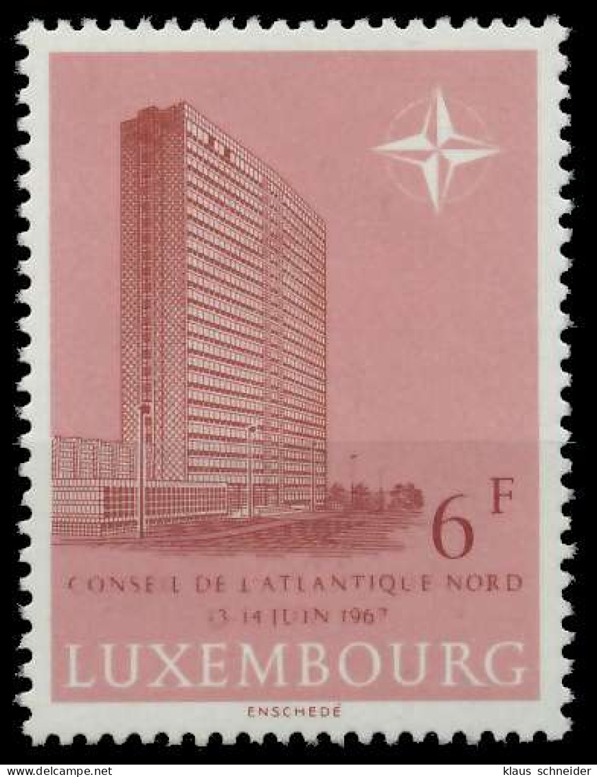 LUXEMBURG 1967 Nr 752 Postfrisch SAE456A - Ungebraucht