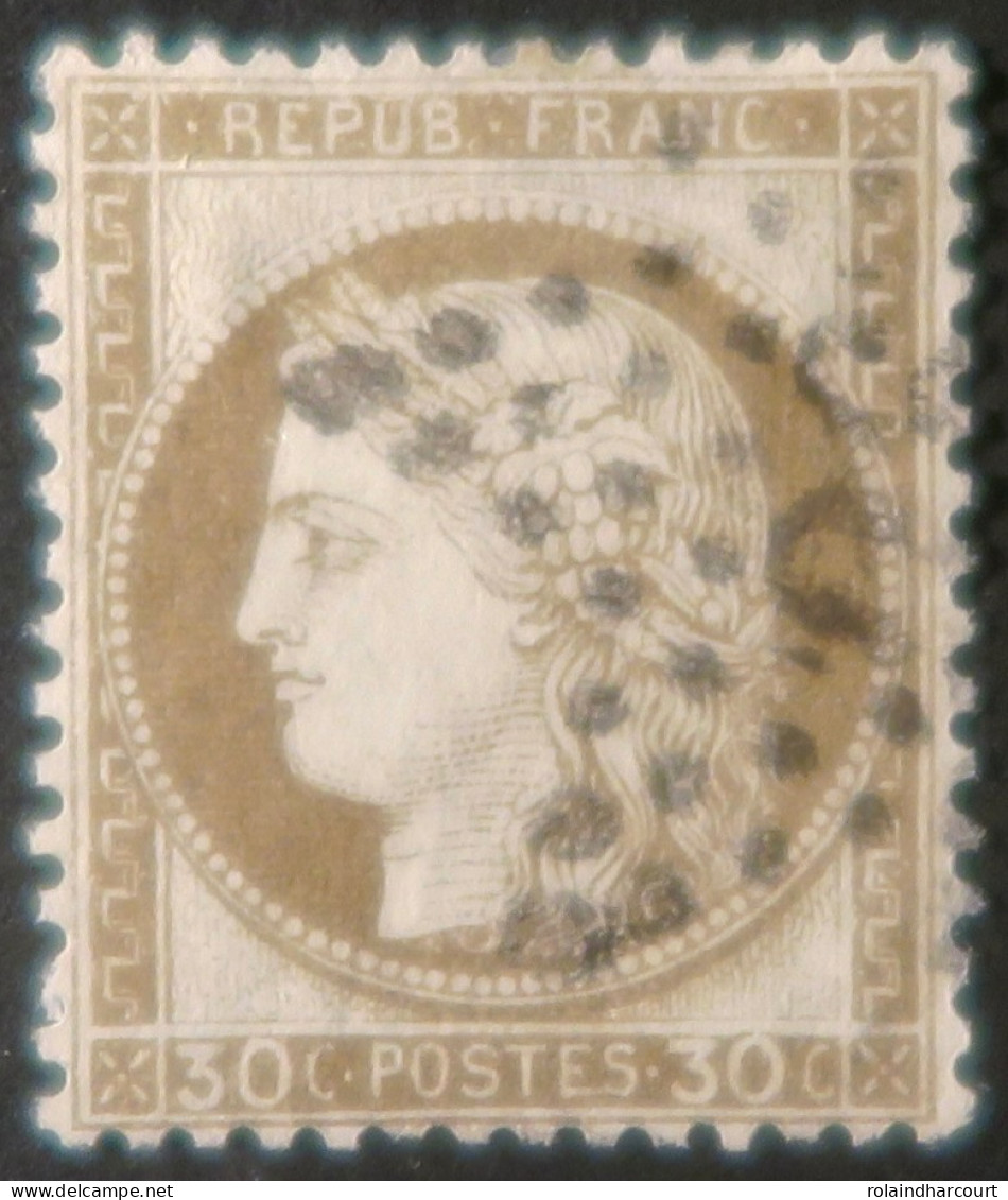 X1225 - FRANCE - CERES N°56 - ETOILE N°26 De PARIS - 1871-1875 Ceres