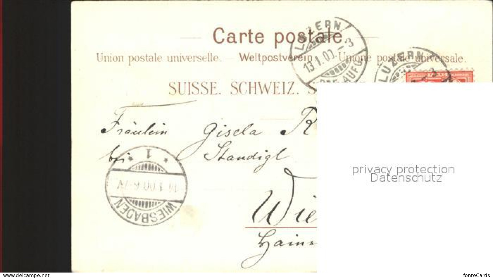 12159557 Luzern LU Hotel Schweizerhof Luzern - Autres & Non Classés