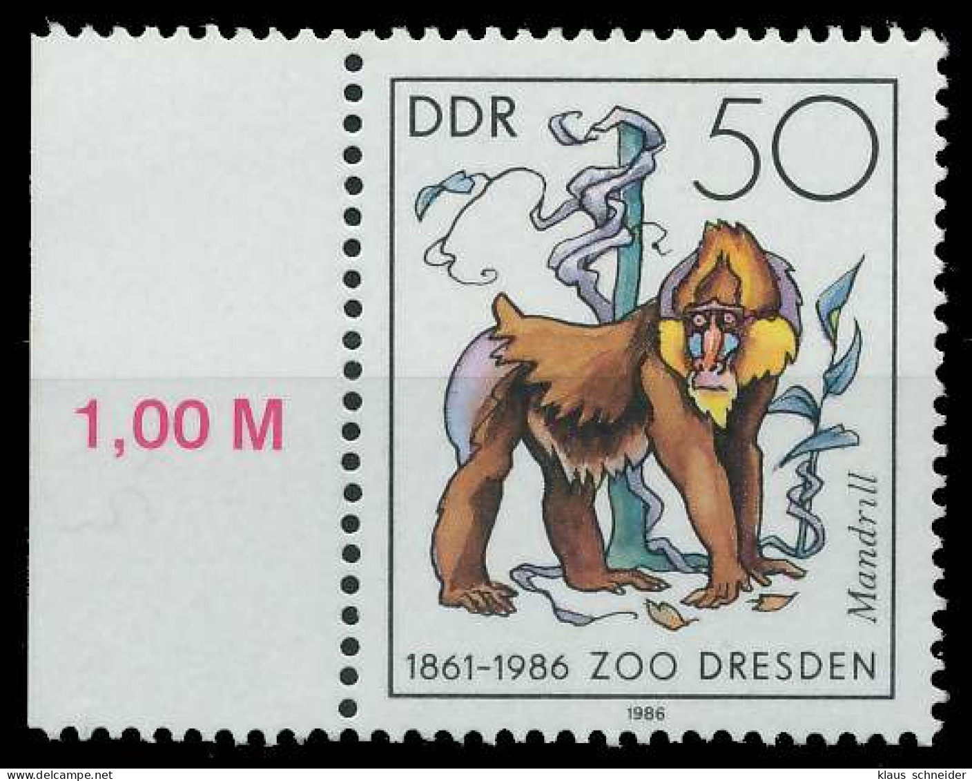 DDR 1986 Nr 3021 Postfrisch SRA X0D2662 - Ungebraucht