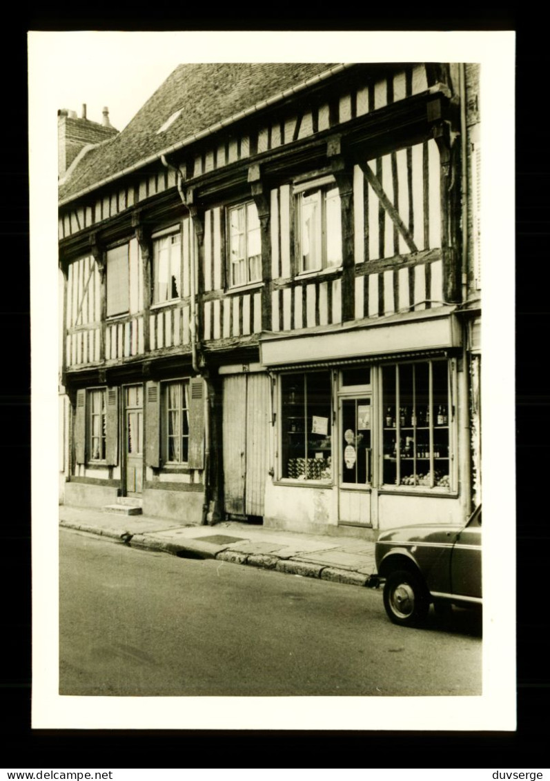 Photographie 76 Seine Maritime Gournay En Bray 1965 Epicerie ( Format 9cm X 13cm ) - Places