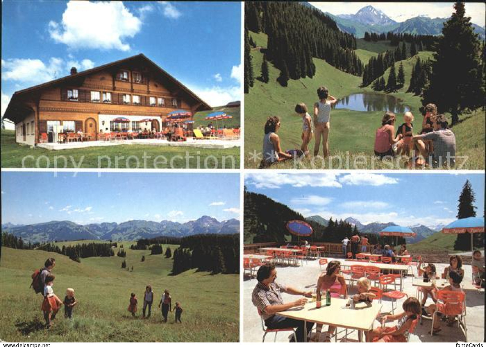 12156927 Zweisimmen Berghotel Sparenmoos Wandern Alpenpanorama Zweisimmen - Other & Unclassified