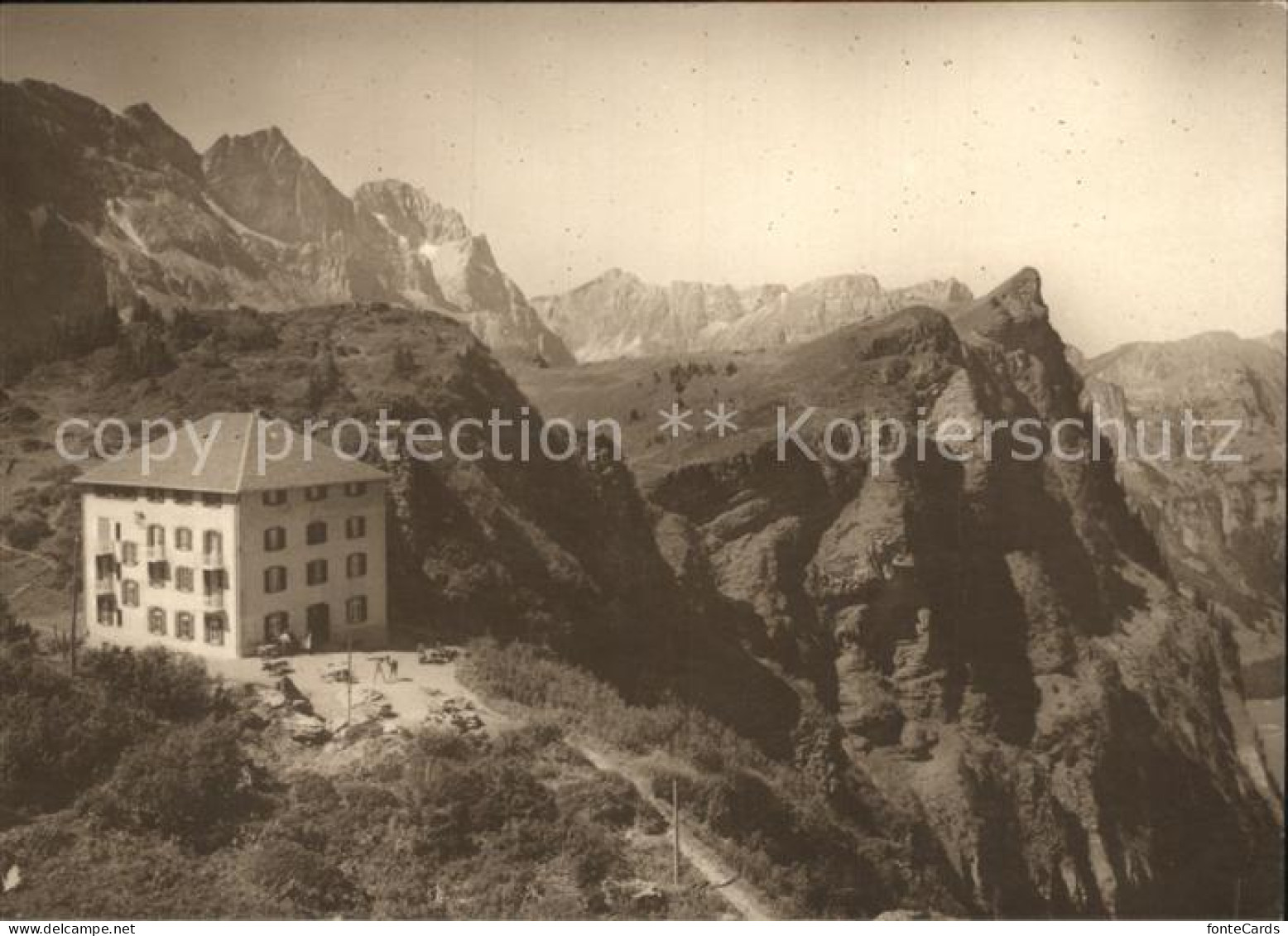 12146897 Engelberg OW Hotel Truebsee Mit Bitzistock Engelberg - Sonstige & Ohne Zuordnung