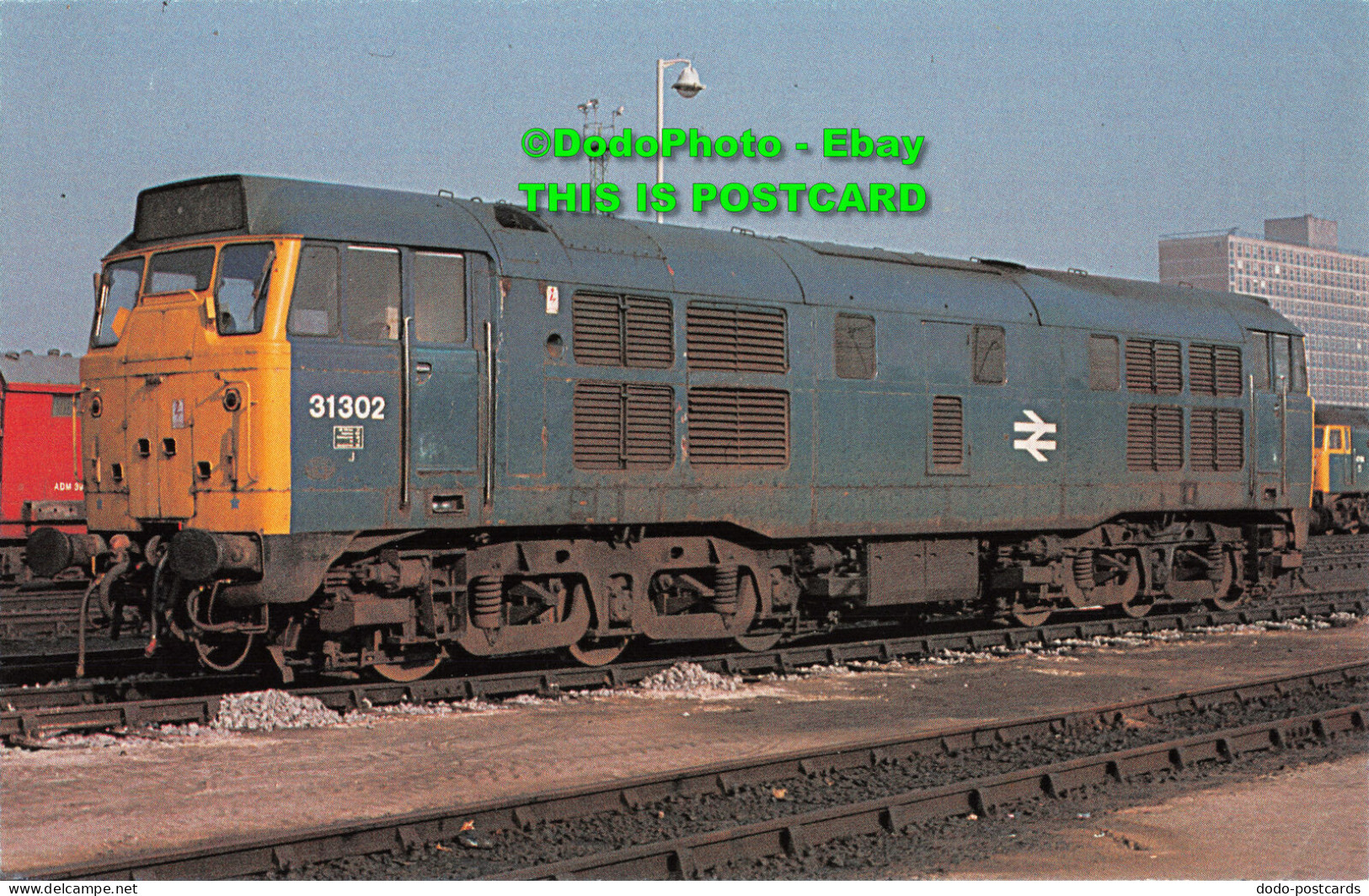 R413285 Locomotive. No. 31302 On The Holding Sidings At Crewe. Oxford Publishing - World