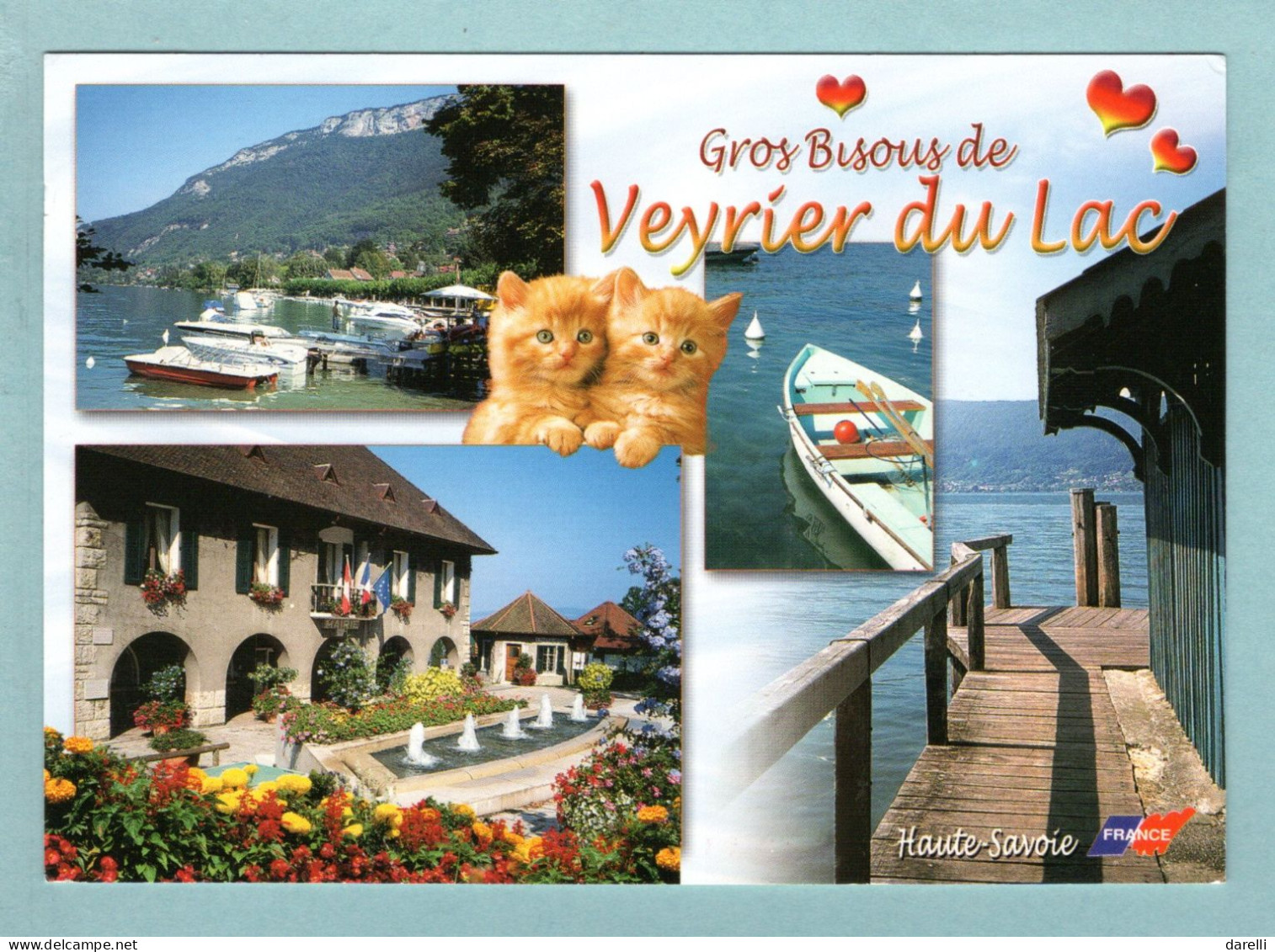 CP 74 - Veyrier Du Lac -  Sur Les Rives Du Lac D'Annecy - Veyrier