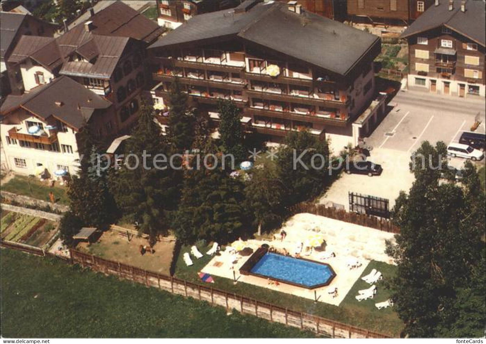 12113817 Sedrun Hotel Oberalp Fliegeraufnahme Sedrun - Other & Unclassified