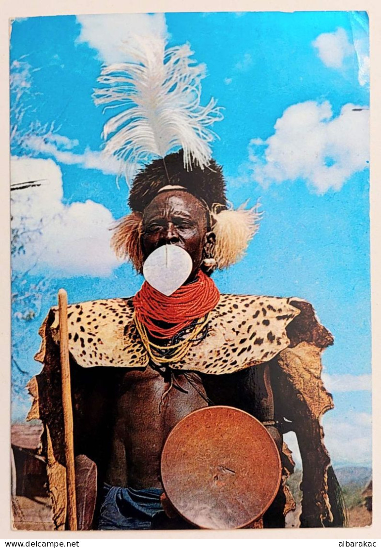 Kenya - Turkana Dance Costume ,NUS ETHNIQUES Adultes ( Afrique Noire ) , Stamp Used Air Mail 1976 - Kenya