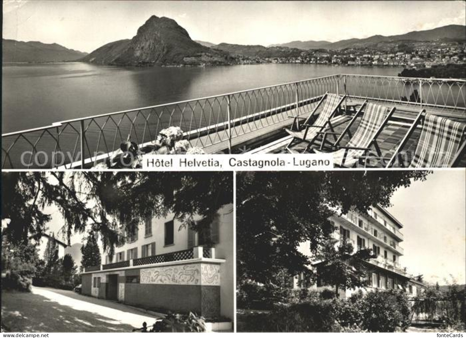 12079317 Castagnola-Cassarate Hotel Helvetia  Castagnola-Cassarate - Other & Unclassified