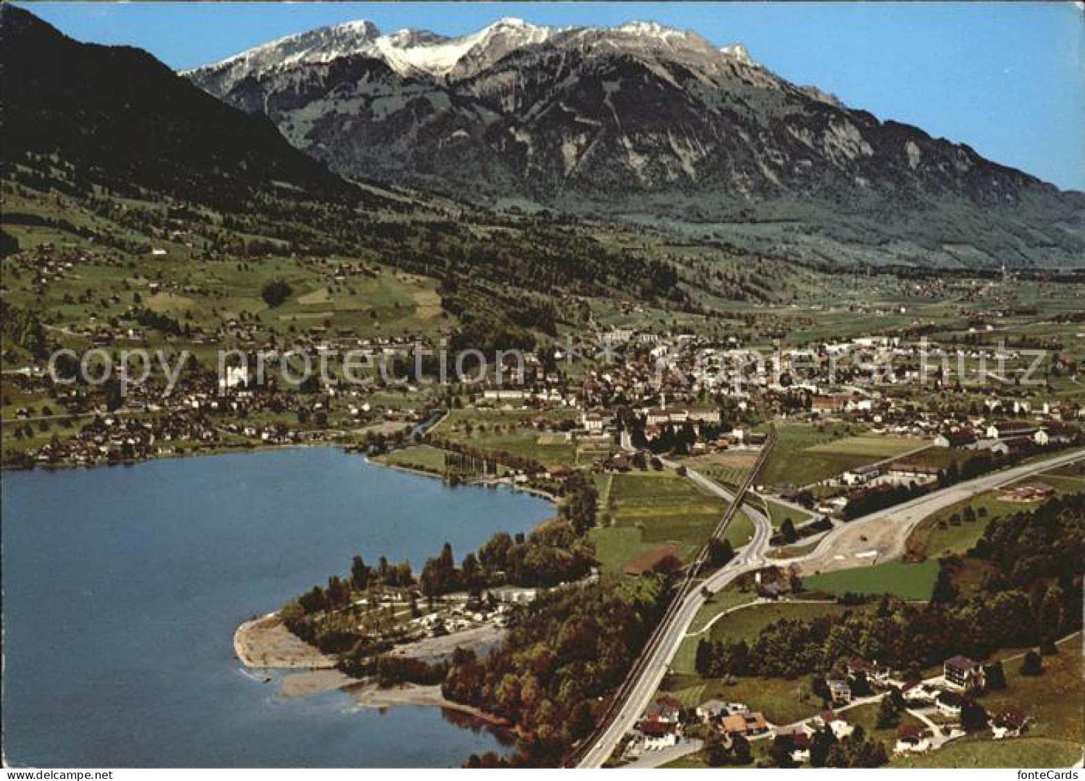 12071087 Sarnen Mit Pilatus Und See Sarnen - Sonstige & Ohne Zuordnung