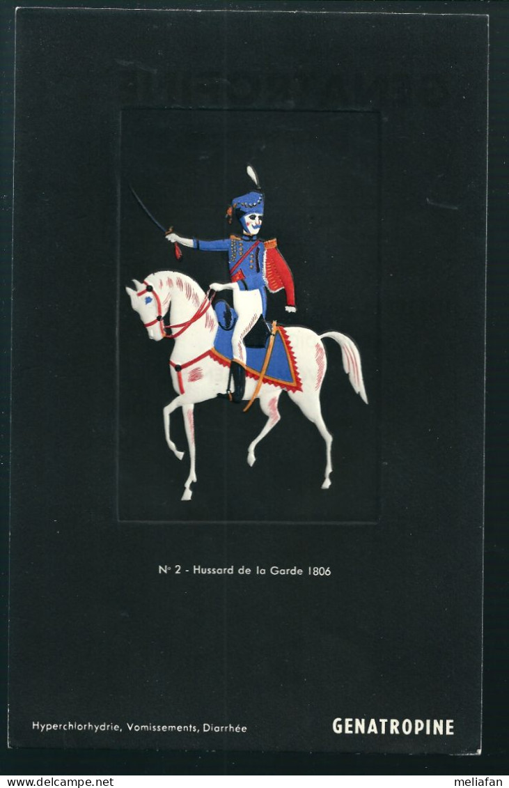 GF143 - PUBLICITE PHARMACEUTIQUE - LABORATOIRE AMIDO - HUSSARD DE LA GARDE 1806 - Publicités