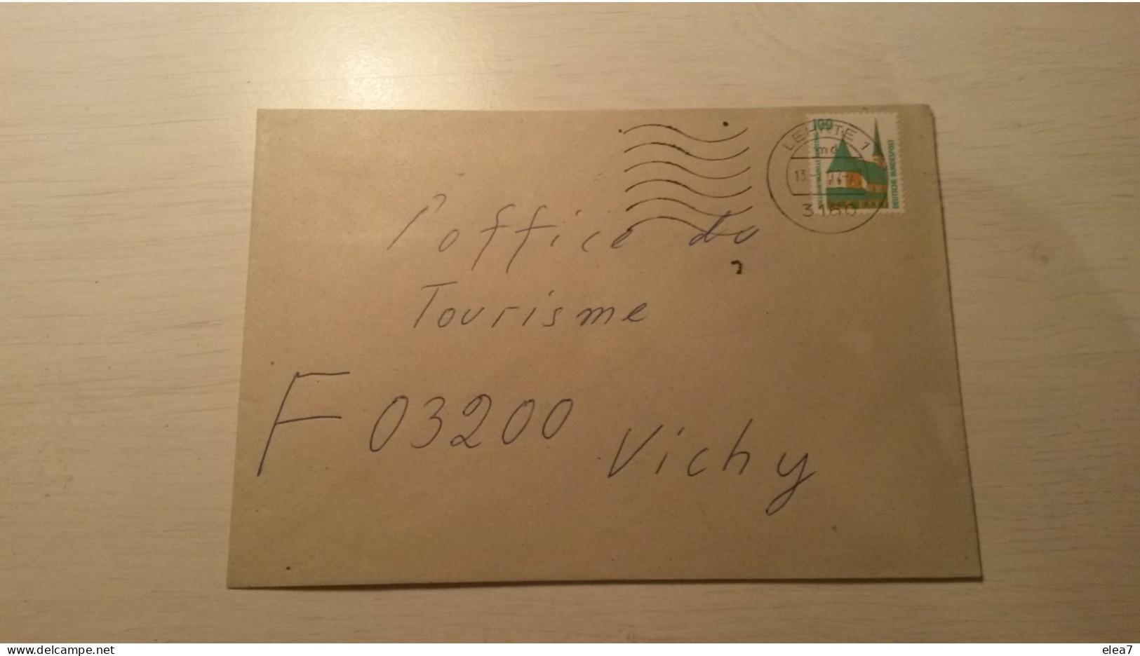 ENVELOPPE 1992  En Provenance D'Allemagne - Other & Unclassified