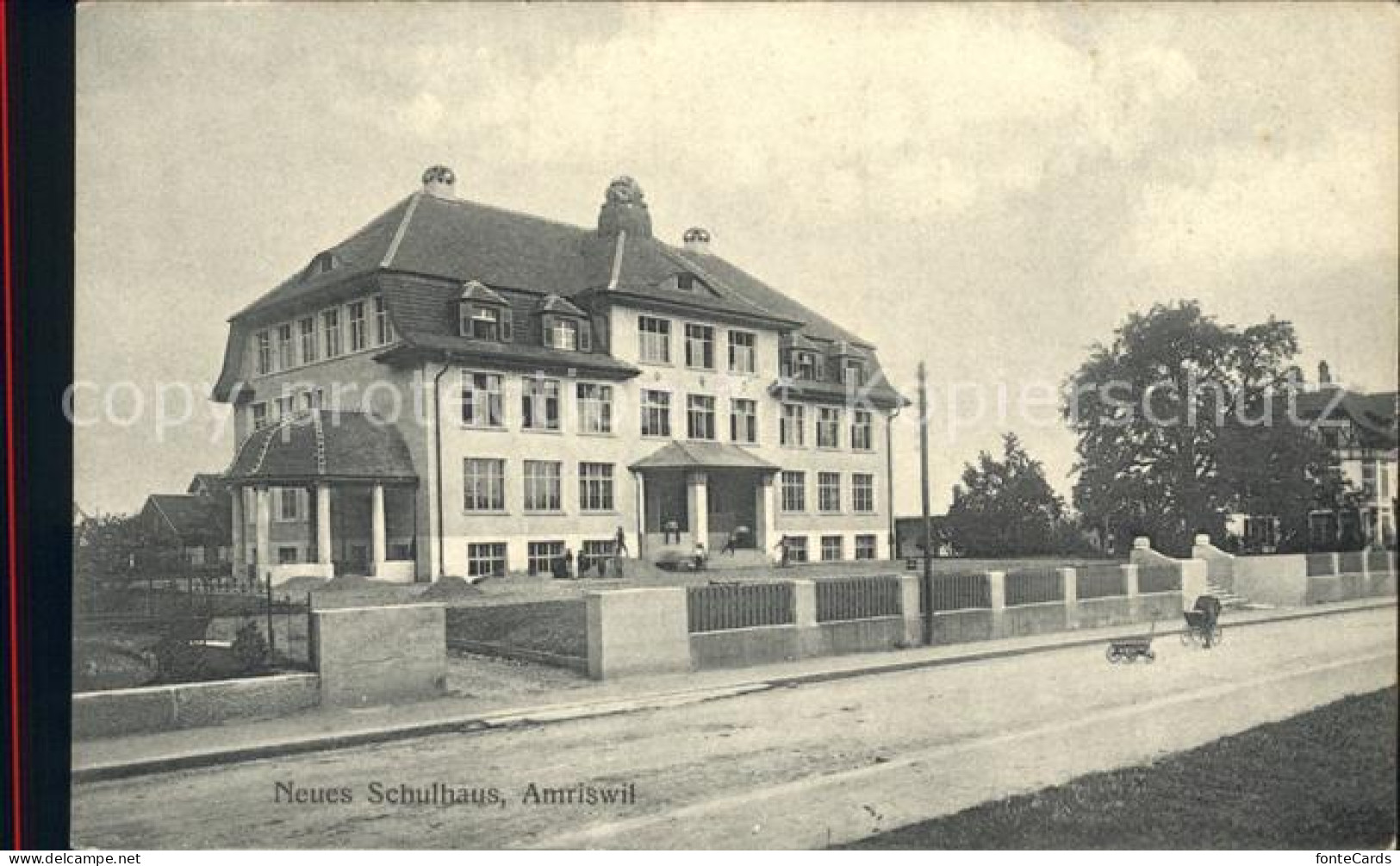 12057677 Amriswil TG Schulhaus Amriswil TG - Andere & Zonder Classificatie