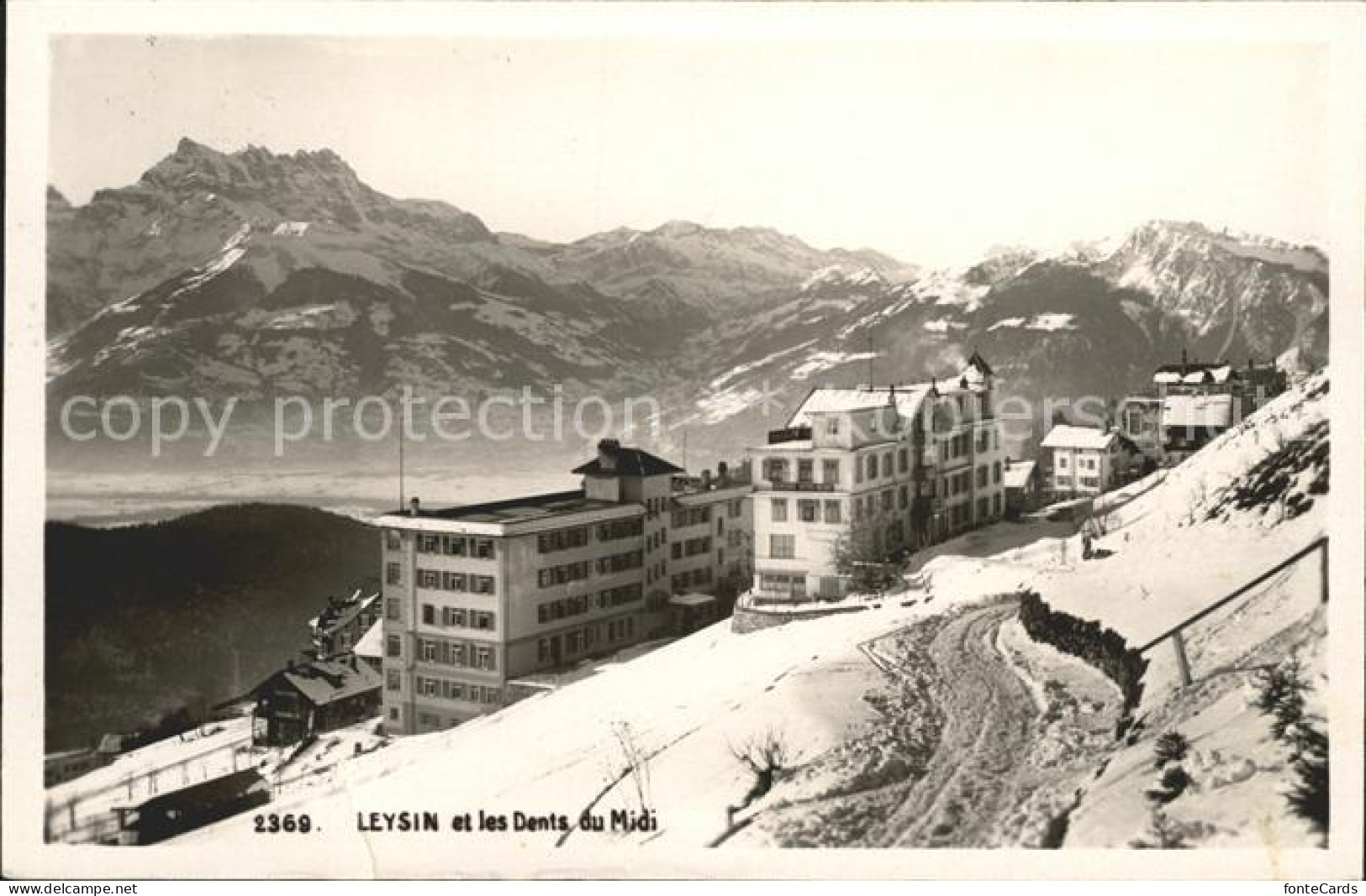 12057597 Leysin Et Les Dents Du Midi Leysin - Sonstige & Ohne Zuordnung