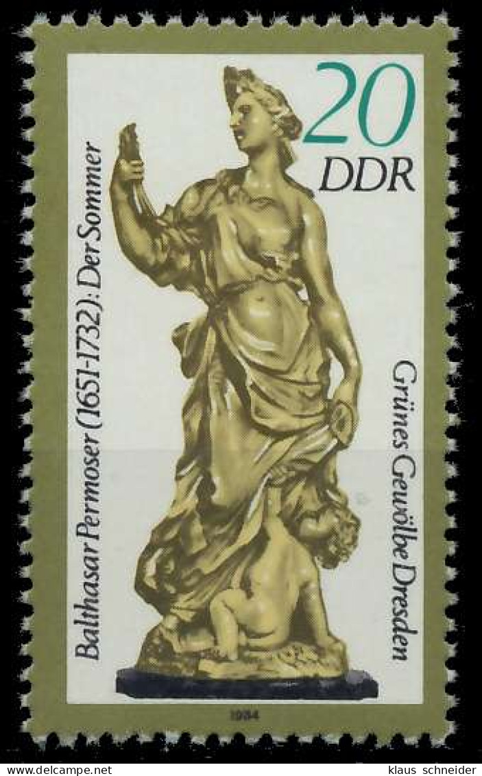 DDR 1984 Nr 2906II Postfrisch SBAFF02 - Unused Stamps