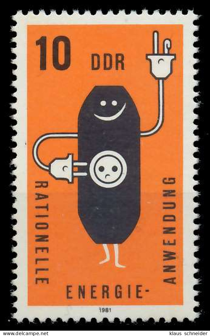 DDR 1981 Nr 2601KB Postfrisch X10DBA2 - Neufs