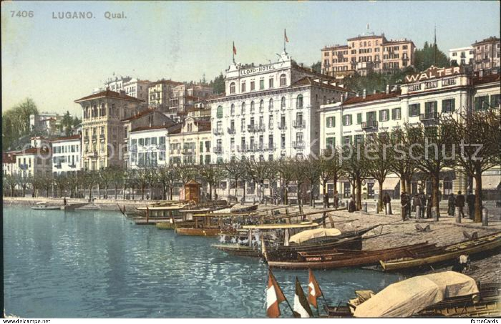 12056537 Lugano TI Quai Boote Lugano TI - Andere & Zonder Classificatie