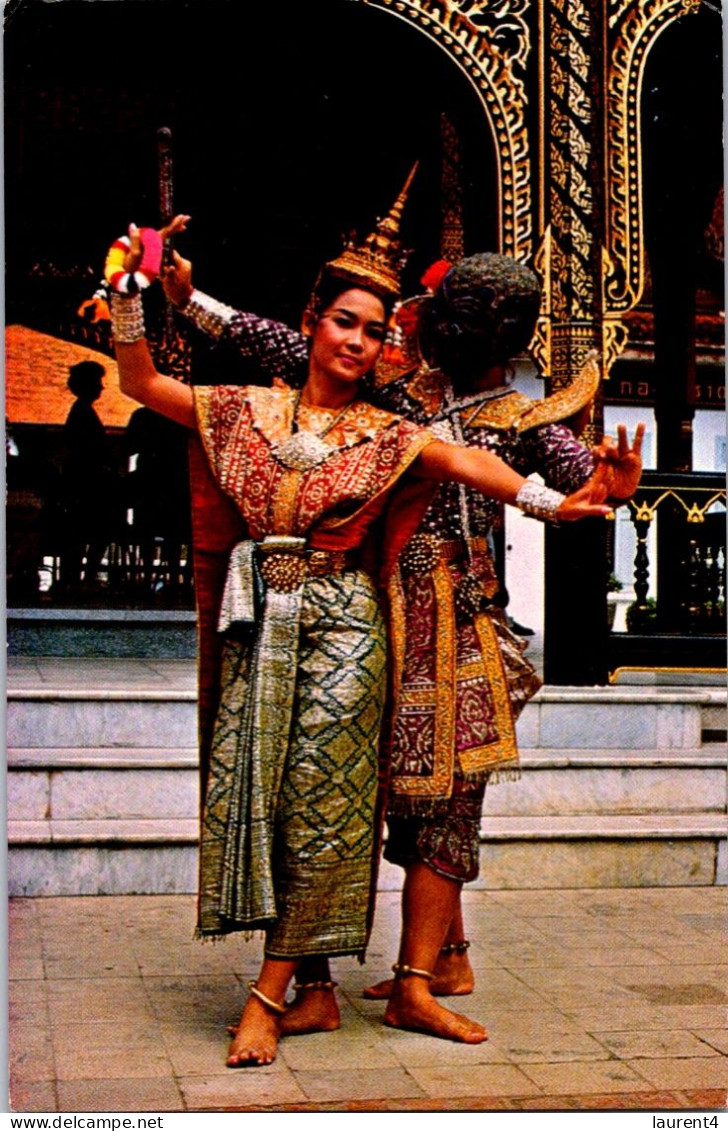 15-5-2024 (5 Z 12) Thailand  (posted To Australia 1981) Dancers - Tailandia