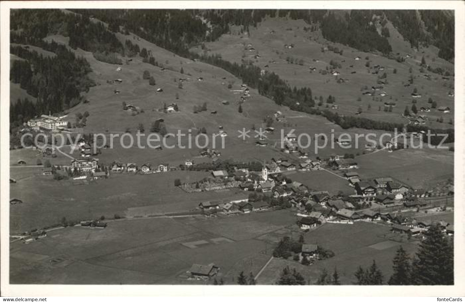 12055577 Lenk Simmental Fliegeraufnahme Lenk Simmental - Autres & Non Classés