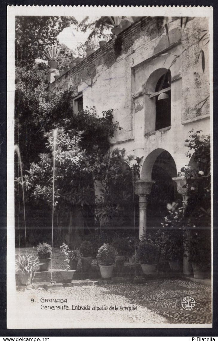 España - Granada - Generalife - Entrada Al Patio De La Acequia - Granada