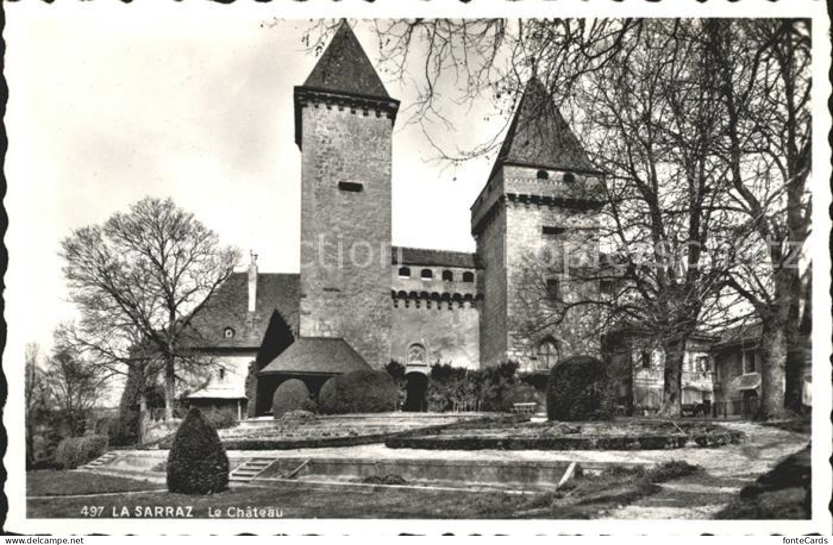 12054367 La Sarraz Chateau La Sarraz - Autres & Non Classés