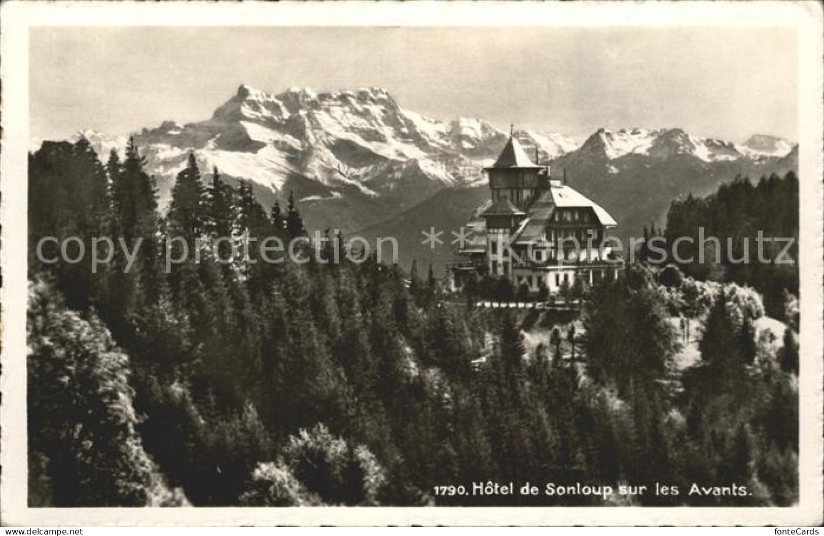 12054357 Les Avants Hotel De Sonloup Les Avants - Sonstige & Ohne Zuordnung