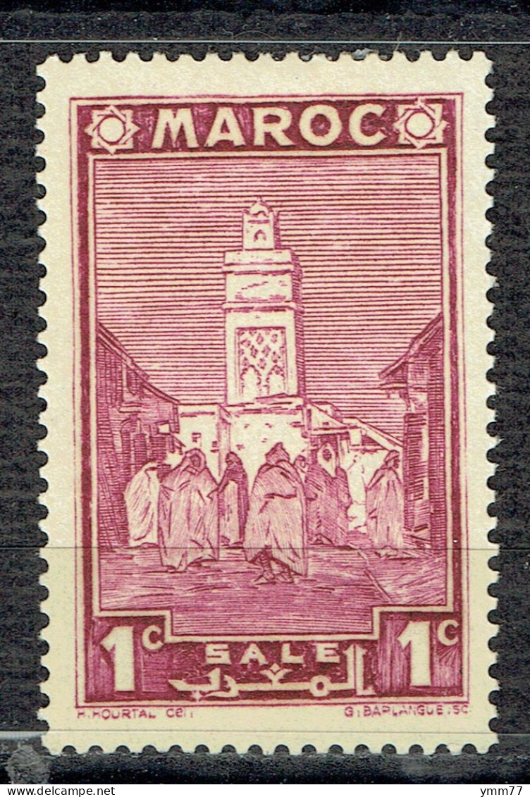 Série Courante. Sites Et Monuments : Mosquée De Salé - Unused Stamps