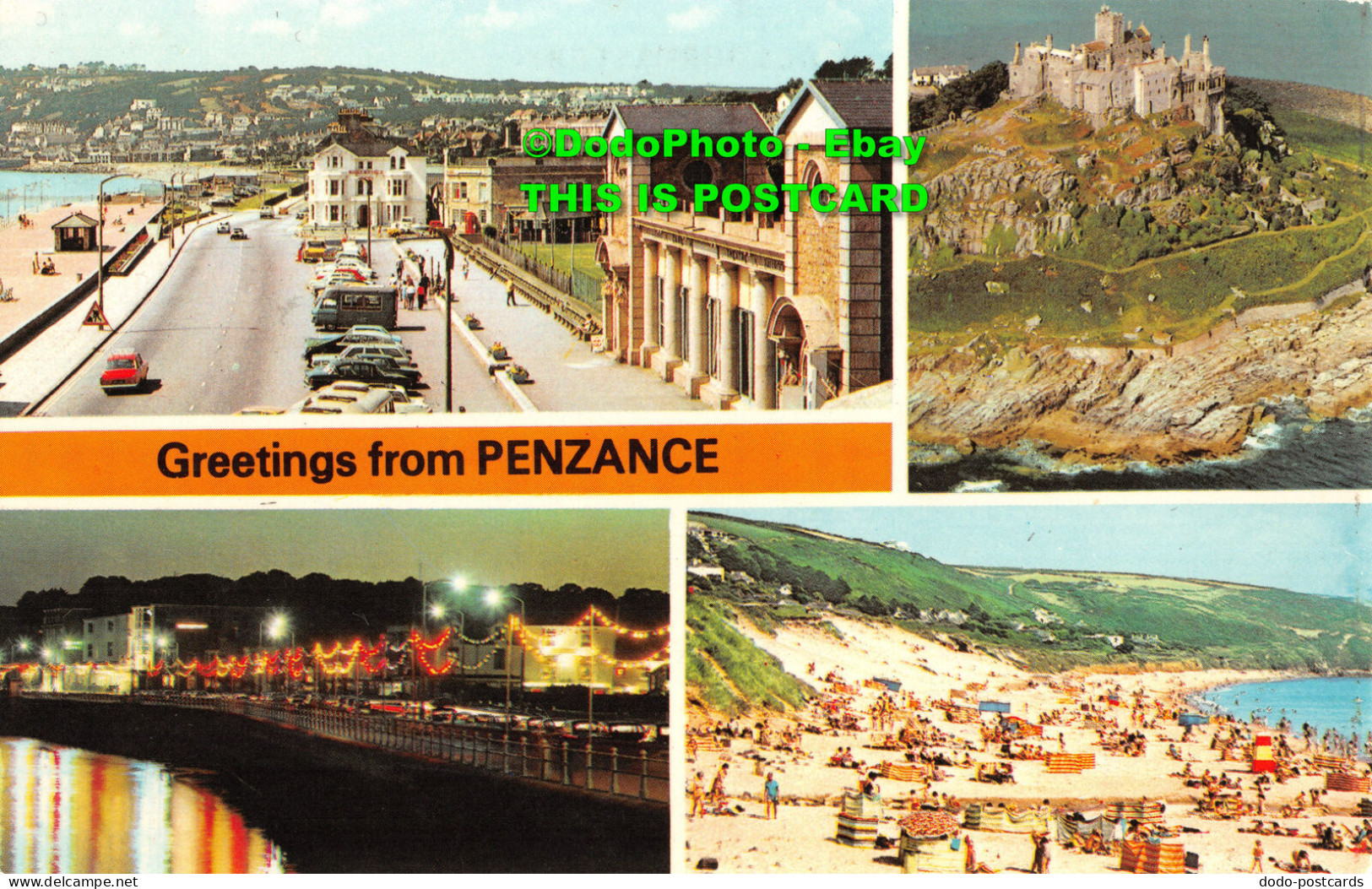 R412935 Greetings From Penzance. The Promenade. Praa Sands. Photo Precision Limi - World
