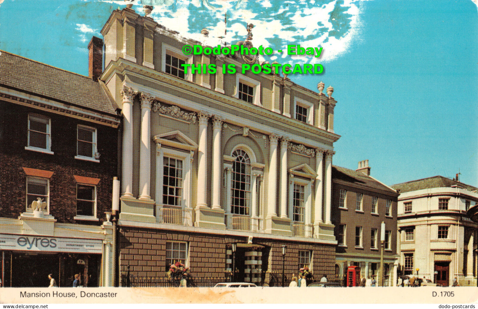 R413397 Doncaster. Mansion House. E. T. W. Dennis. Photocolour - World