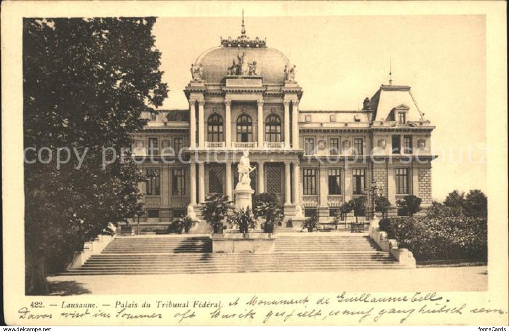 12053517 Lausanne VD Palais Du Tribunal Federal Lausanne - Sonstige & Ohne Zuordnung