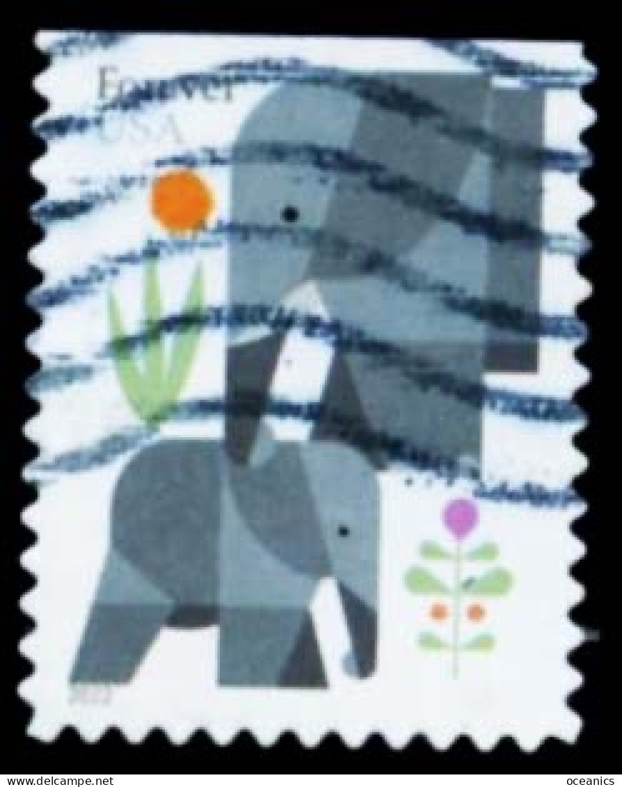 Etats-Unis / United States (Scott No.5714 - Elephant) (o) Position-2 - Gebraucht