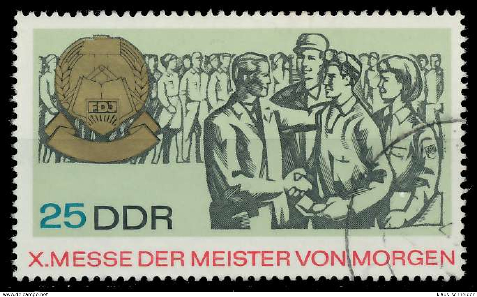 DDR 1967 Nr 1322 Gestempelt X11B3CE - Usati