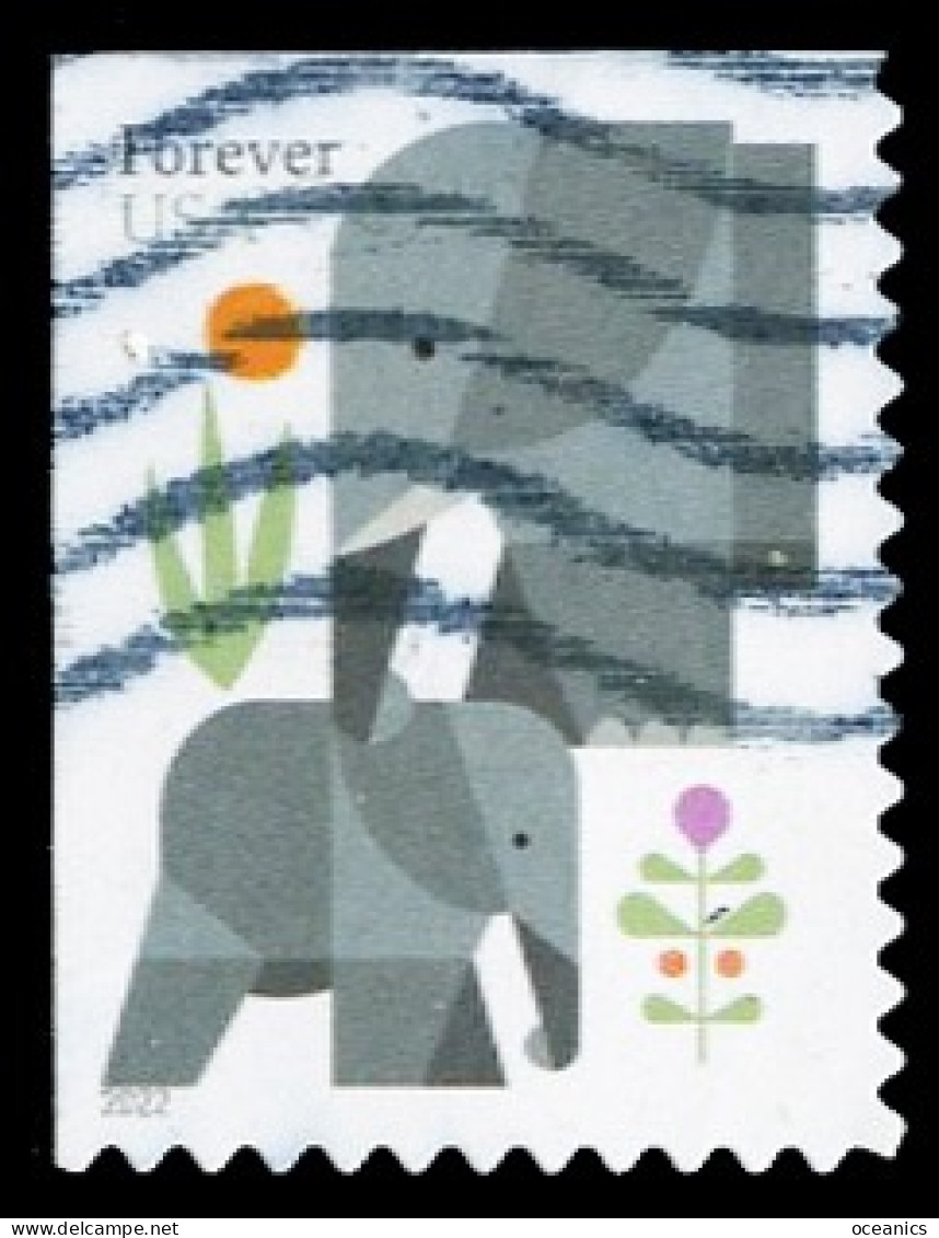 Etats-Unis / United States (Scott No.5714 - Elephant) (o) Position-1 - Usados