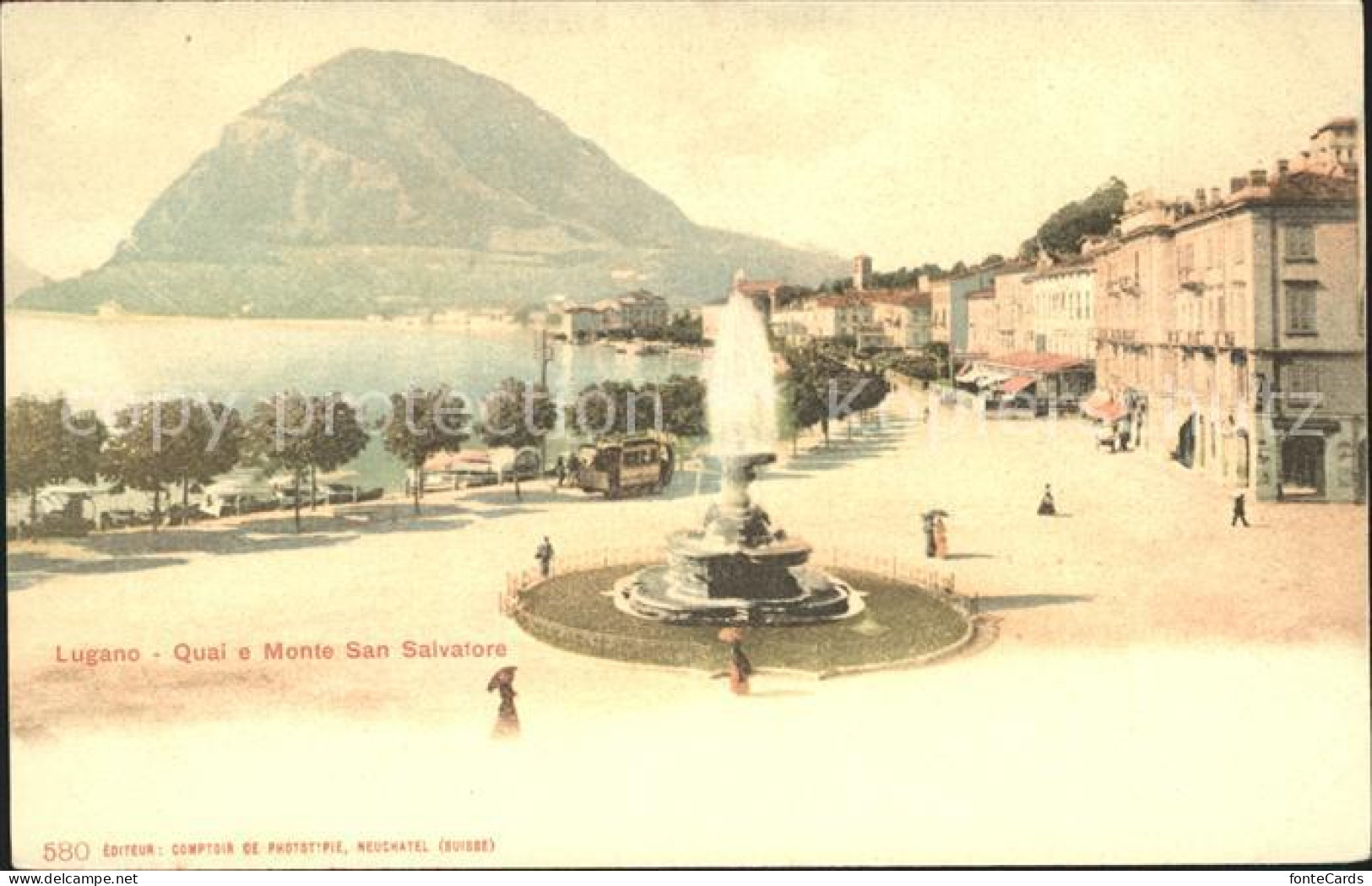 12049107 Lugano TI Quai E Monte San Salvatore Lugano - Sonstige & Ohne Zuordnung