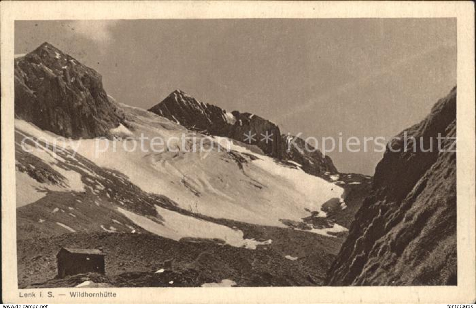 12048607 Lenk Simmental Wildhornhuette Lenk Im Simmental - Sonstige & Ohne Zuordnung