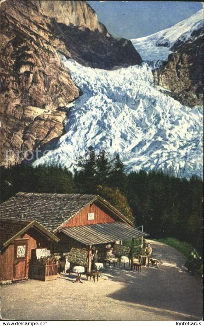 12048567 Grindelwaldgletscher Mit Berghuetten Grindelwald - Sonstige & Ohne Zuordnung