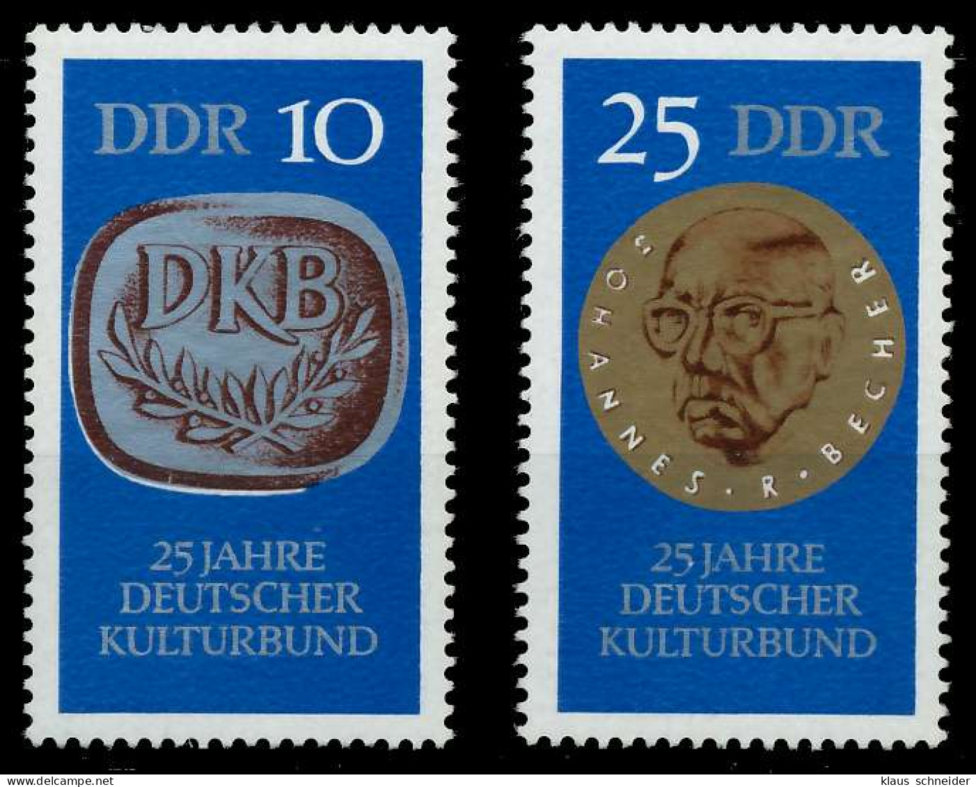 DDR 1970 Nr 1592-1593 Postfrisch SBC4E62 - Unused Stamps