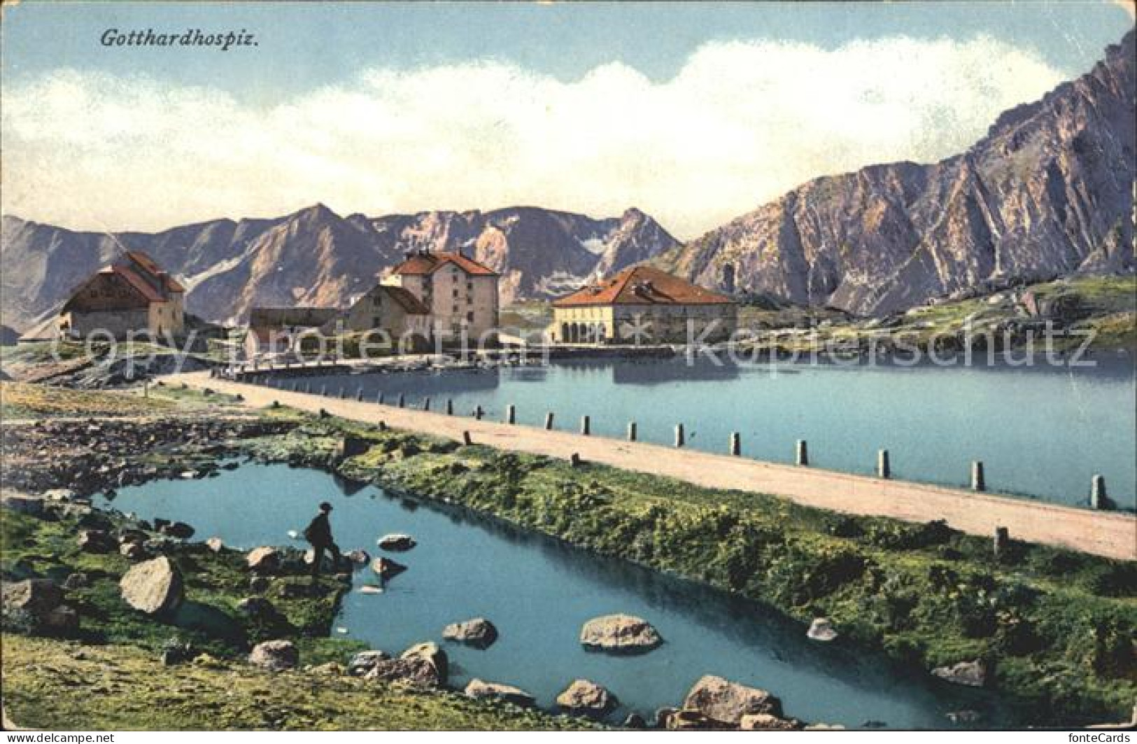 12047467 San Gottardo Gotthardhospiz Bergsee Alpenpass San Gottardo - Other & Unclassified