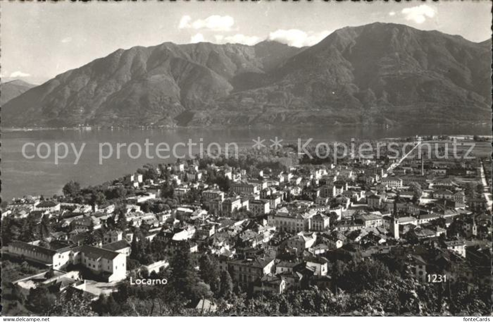 12047447 Locarno TI Panorama  - Sonstige & Ohne Zuordnung