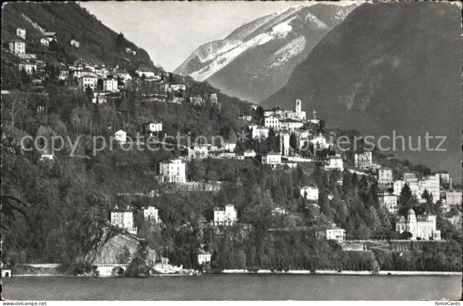 12047437 Castagnola-Cassarate Ansicht Vom Luganersee Aus Castagnola-Cassarate - Sonstige & Ohne Zuordnung